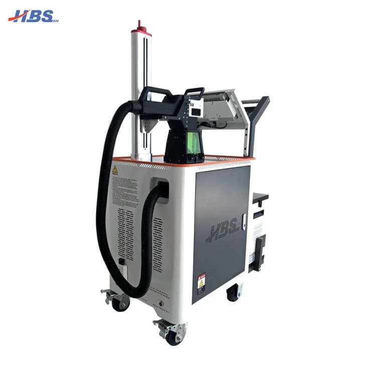 Full Enclosed Handheld Fiber Laser Marking Machine