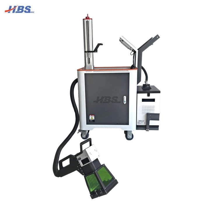 Full Enclosed Handheld Fiber Laser Marking Machine