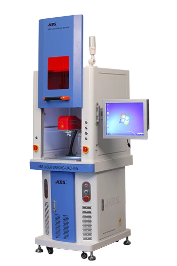 1064nm Wavelength Optical Fiber Laser Marker with Hood Cover factory